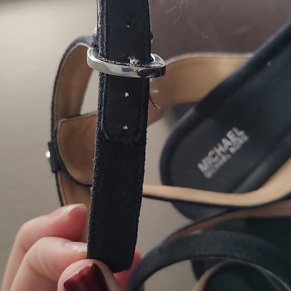 Michael Michael Kors Espadrille Wedges with Bows - Picture 7 of 8